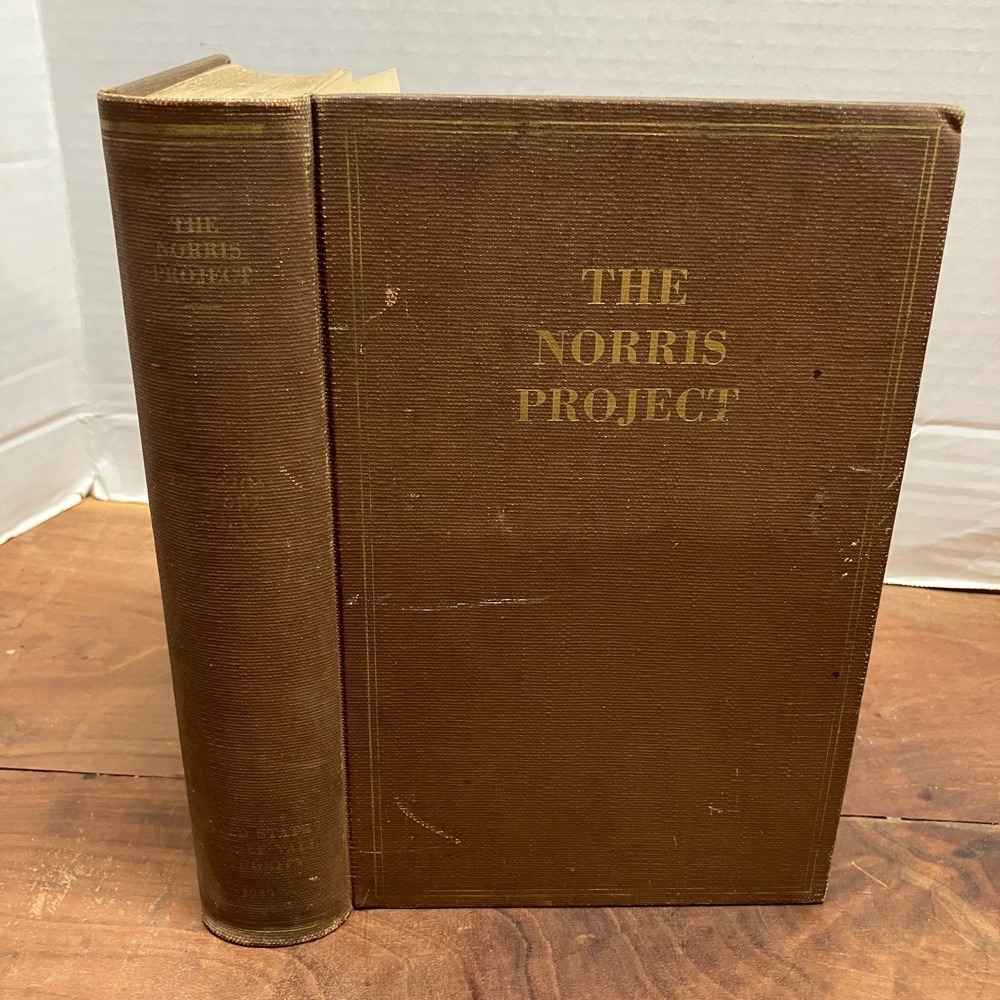 Norris Project TVA Technical Report No. 1 1940 US Government Printing Office